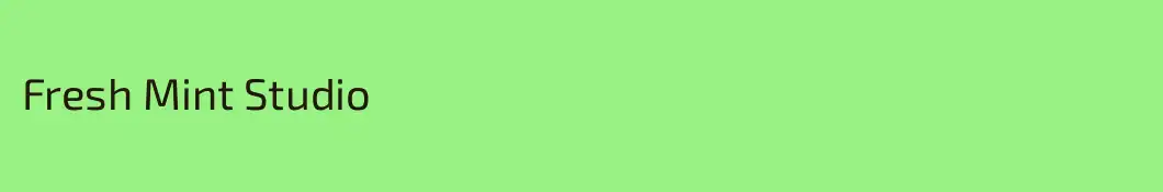 Fresh Mint Studio